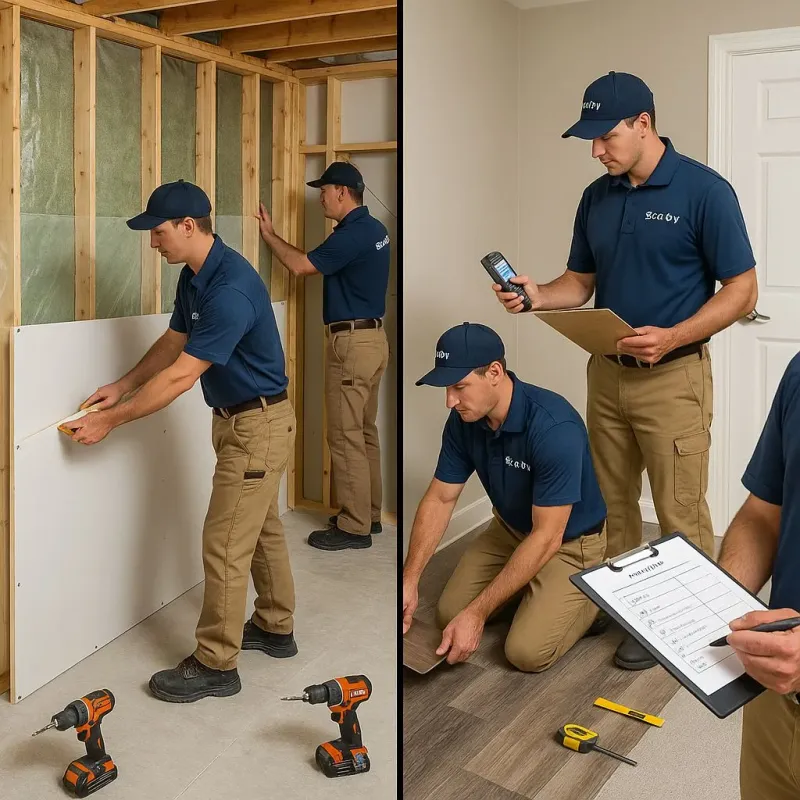 Repairs and Reconstruction process in Montrose, CO